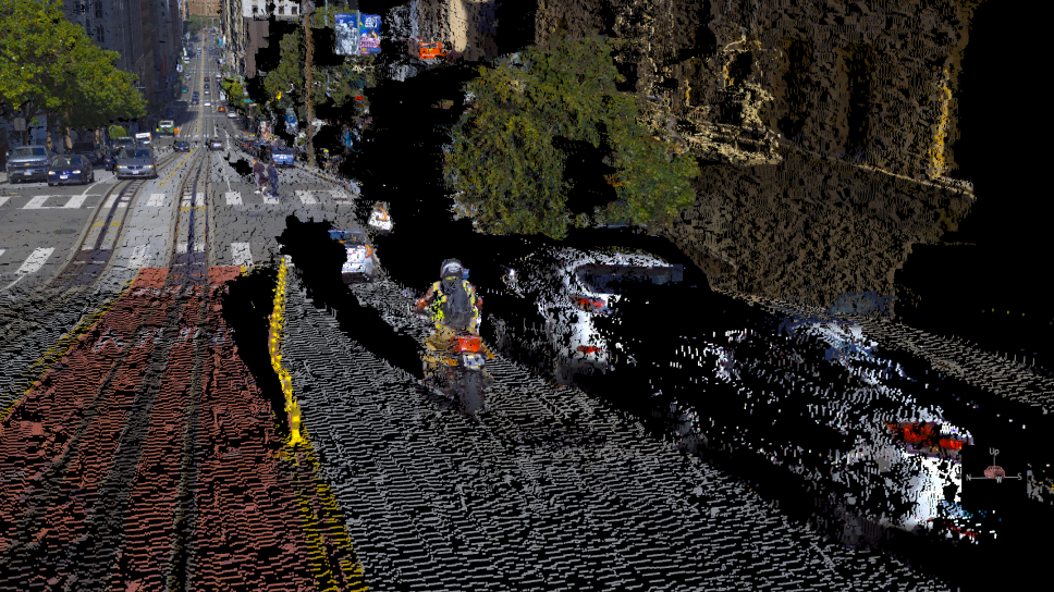 Screenshot of Light's depth software